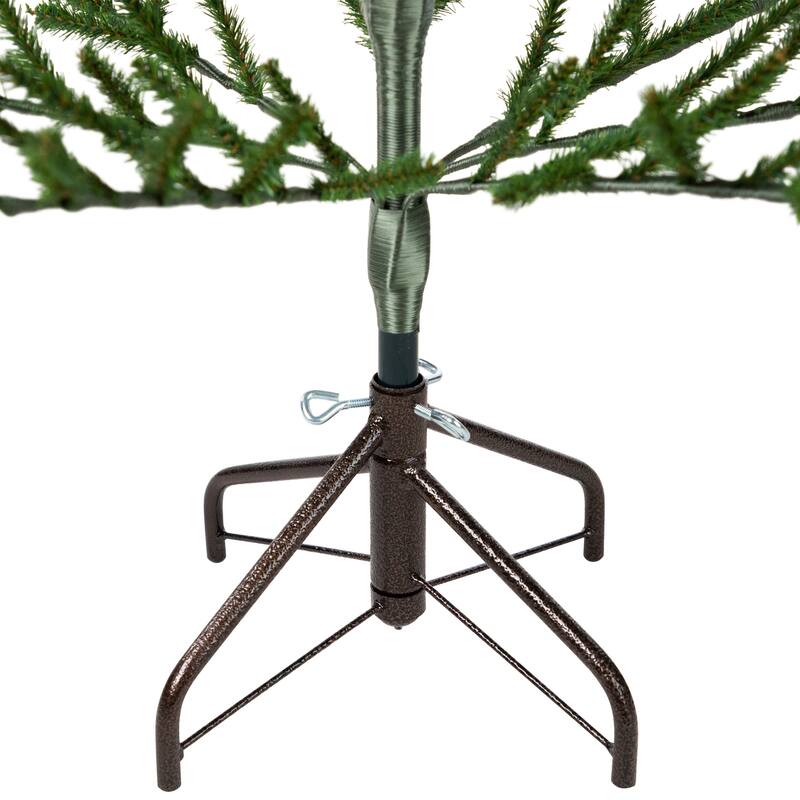 Full Alpine Coral Artificial Christmas Tree - 5' - Unlit - 6 Foot