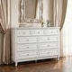 preview thumbnail 4 of 36, 9-Drawer Dresser for Bedroom, 55.1" Wide Chest of Drawers with Anti-Tip Kit, Large Storage Organizer Cabinet