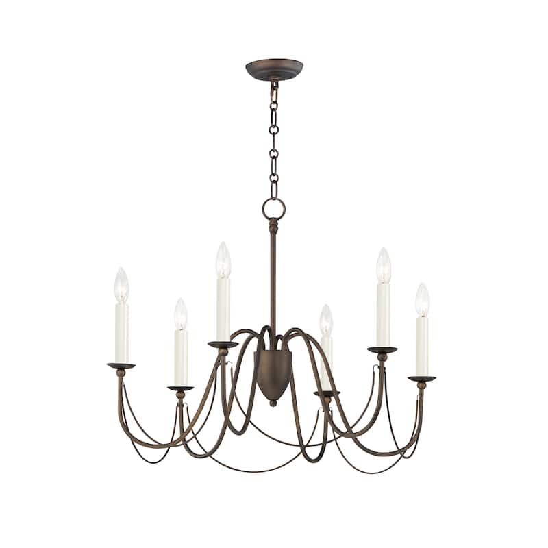 Plumette 6-Light Chandelier