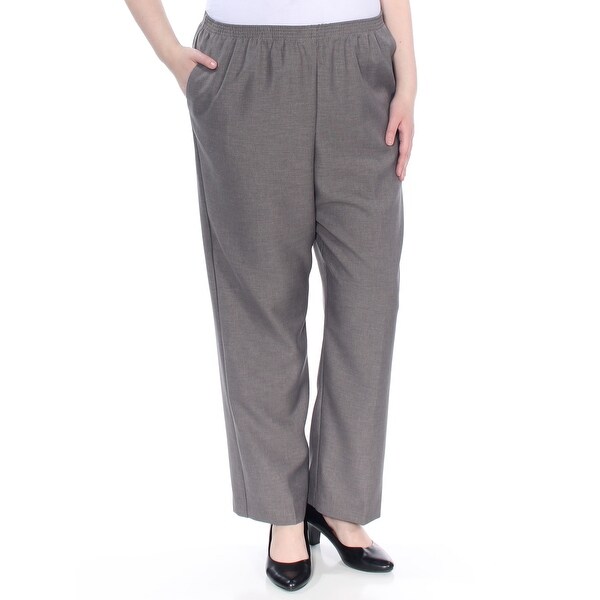 alfred dunner elastic waist pants