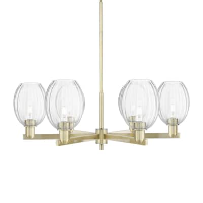 Innovations Lighting 716-6CR-13-24 Preston Chandelier Preston 6 Light