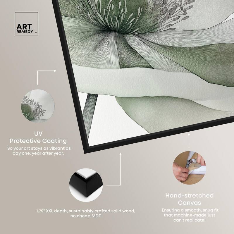 Delicate Stamen I Canvas by Art Remedy