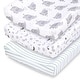 preview thumbnail 1 of 3, The Peanutshell Celestial Elephant Changing Pad Covers 3-Pack