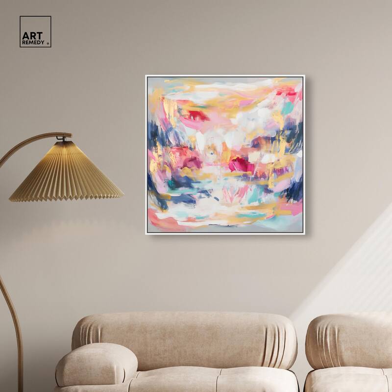 Balipink II Canvas by Art Remedy