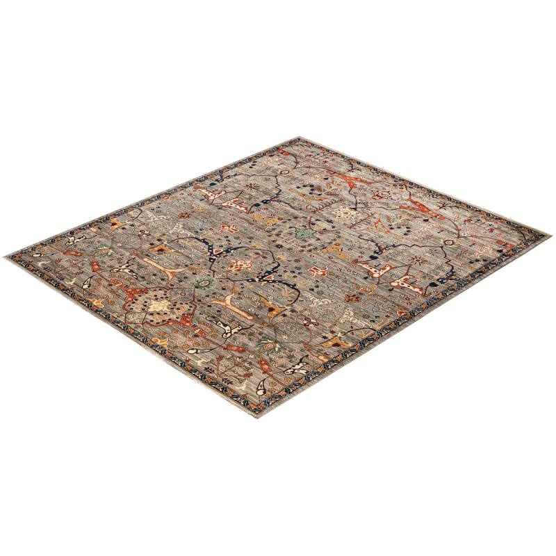 Serapi One-of-a-Kind Hand-Knotted Area Rug - Brown - 8' 2" x 9' 9"