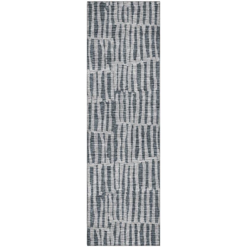 Premium Washable Super Soft Stripe Geo Mayfield Rug