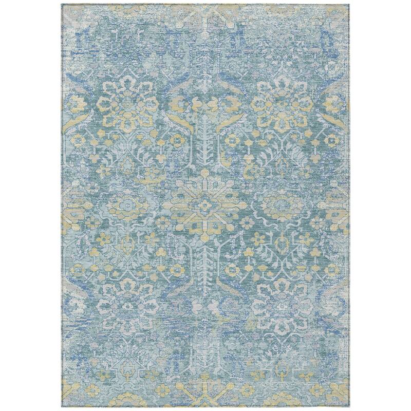 Machine Washable Indoor/ Outdoor Global Firestone Chantille Rug