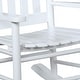 preview thumbnail 7 of 38, Youth Rocking Chair with Brown/White/Black Slat for patio kids bedroom