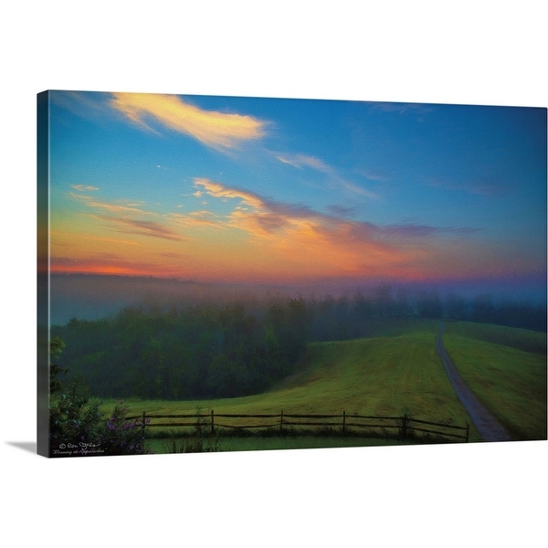 "Mornings in Appalachia" Canvas Wall Art