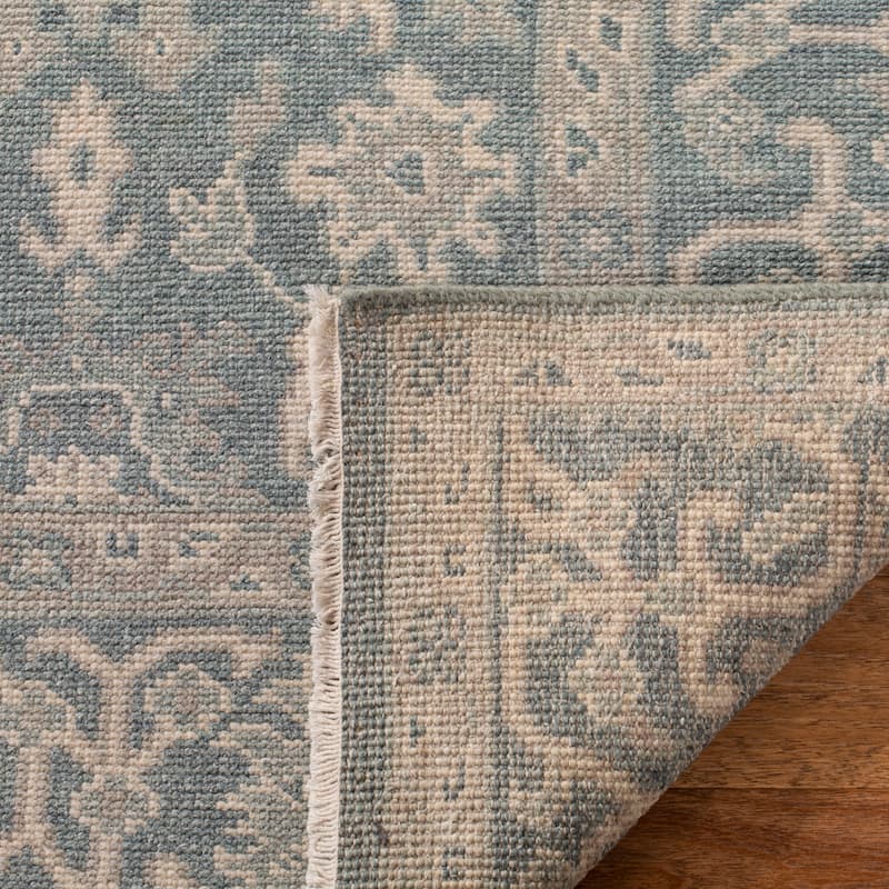SAFAVIEH Couture Hand-knotted Oushak Adine Traditional Oriental Wool Rug