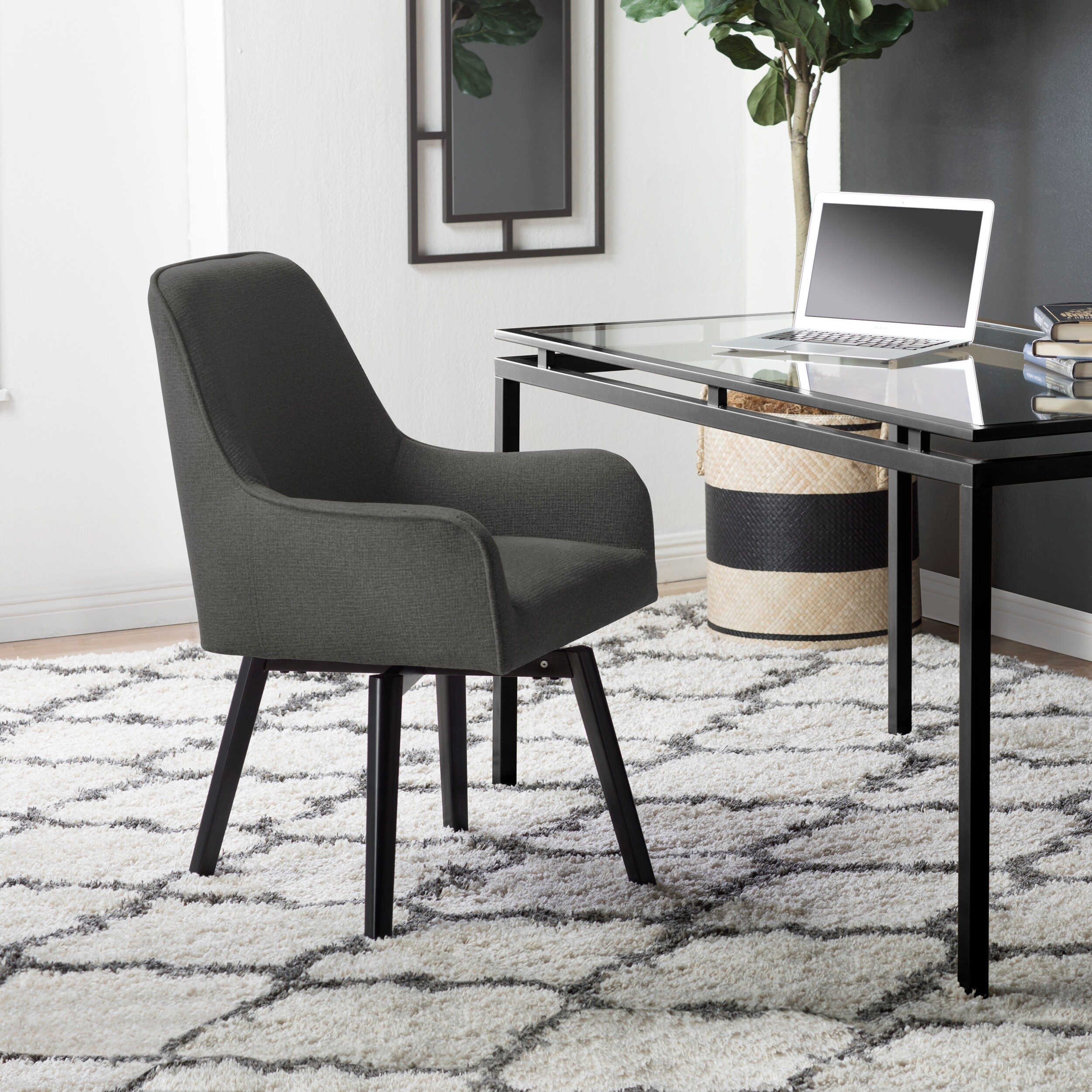 Studio Designs Home Spire Luxe Swivel Dining Office Chair On