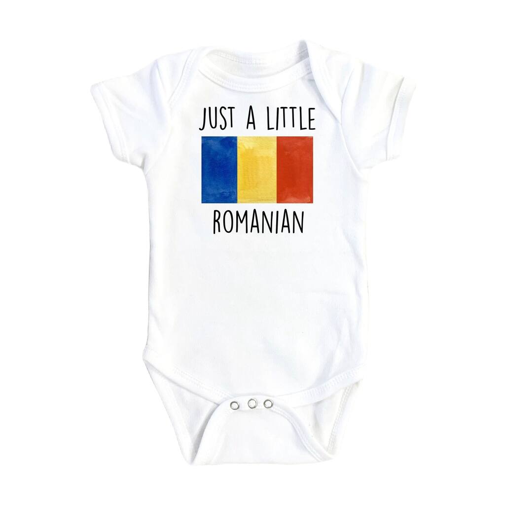 Romanian - Baby Boy Girl Clothes Infant Bodysuit Funny Cute Newborn
