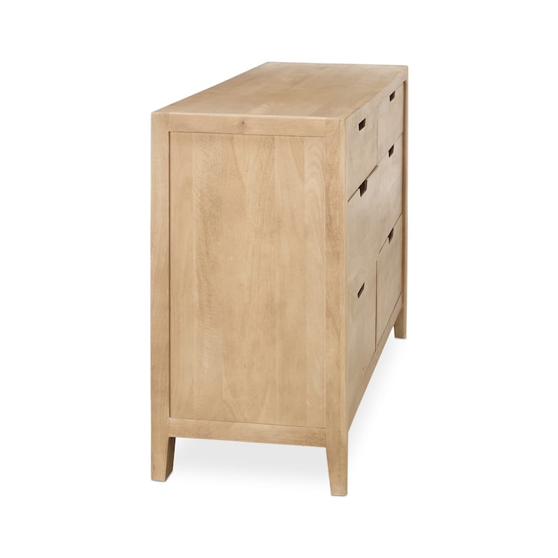 Classic Home Laguna 6-Drawer Mango Wood Dresser