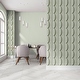 preview thumbnail 3 of 3, Galerie Wallcoverings Flora Plain Linen Texture Vinyl on Non-woven Lustre Wallpaper Roll
