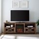 preview thumbnail 2 of 26, Middlebrook 70-inch Rustic Fireplace TV Console Rustic Oak