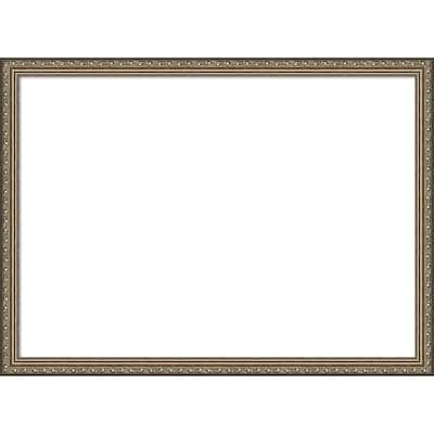 Amanti Art Parisian Silver Framed Dry Erase Magnetic Board