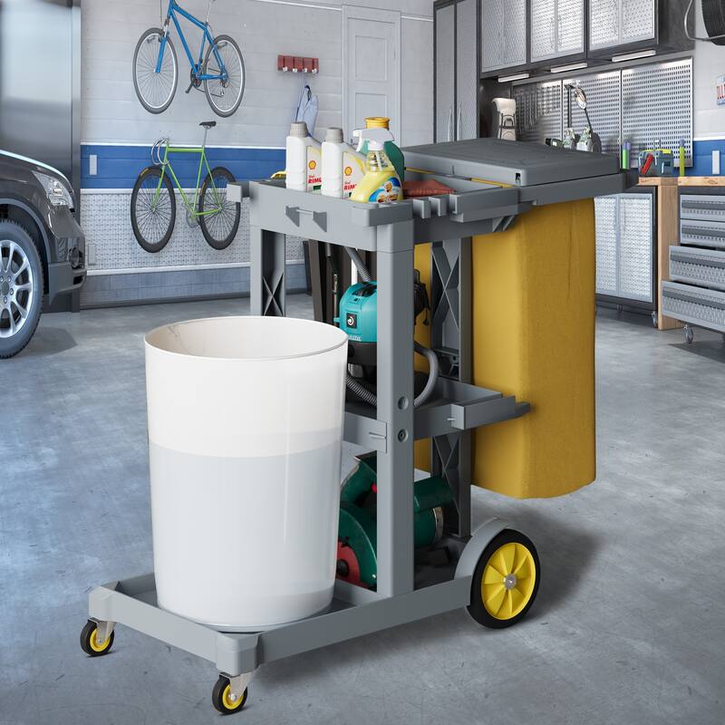 Moasis Cleaning Supplies Cart