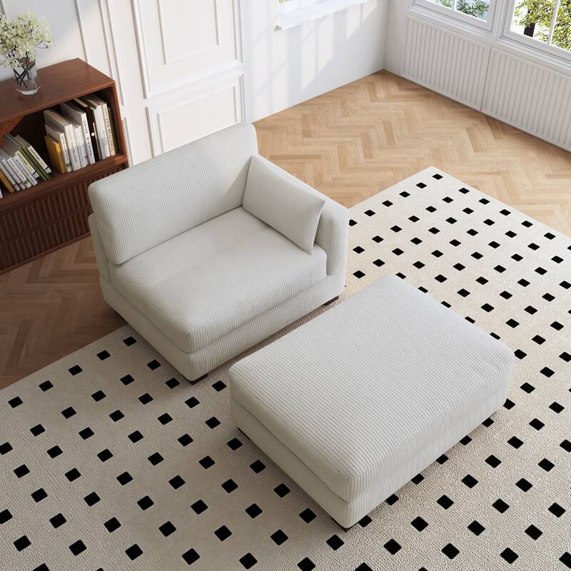Modern Chaise Lounge Modular Sectional Sofa