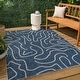 preview thumbnail 4 of 17, JONATHAN Y Nolan Modern Coastal Organic Shapes Indoor/Outdoor Area Rug
