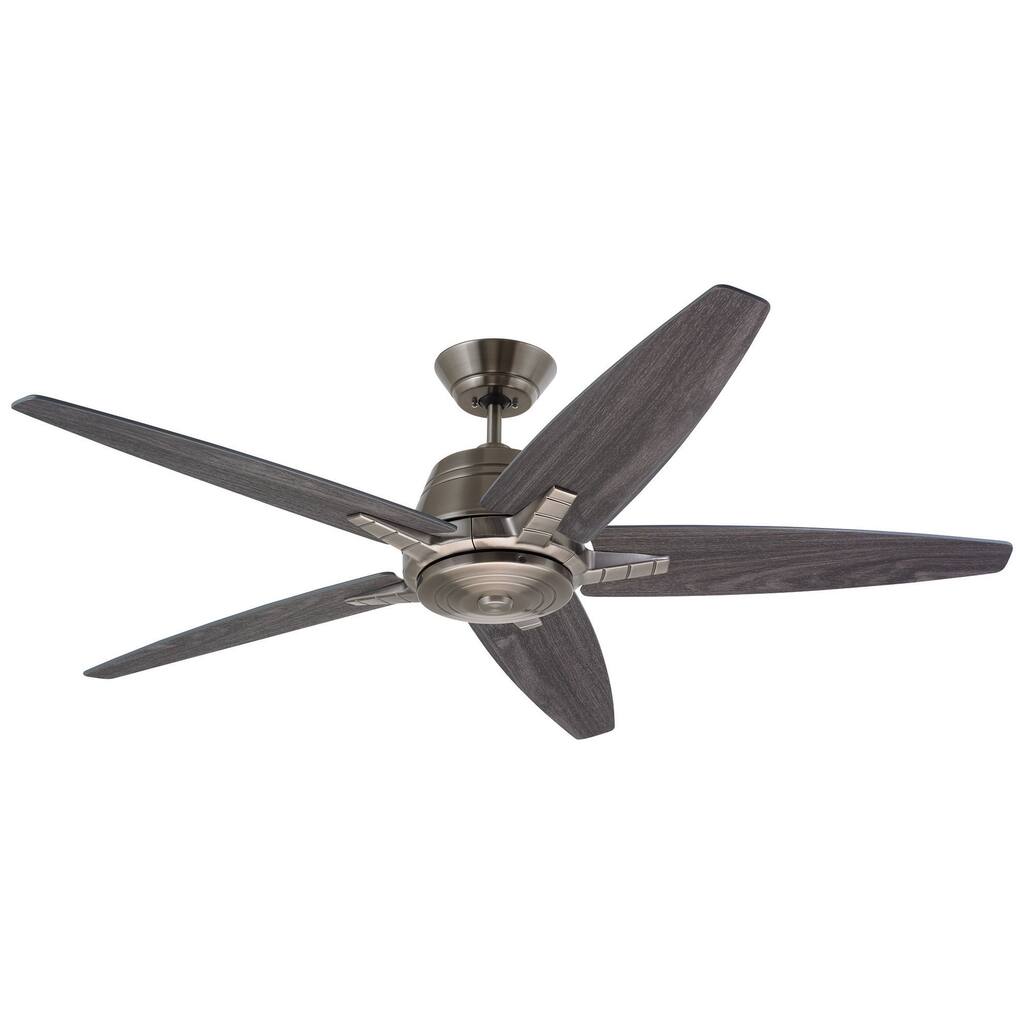 Contemporary 54" Indoor Ceiling Fan with Reversible Blades