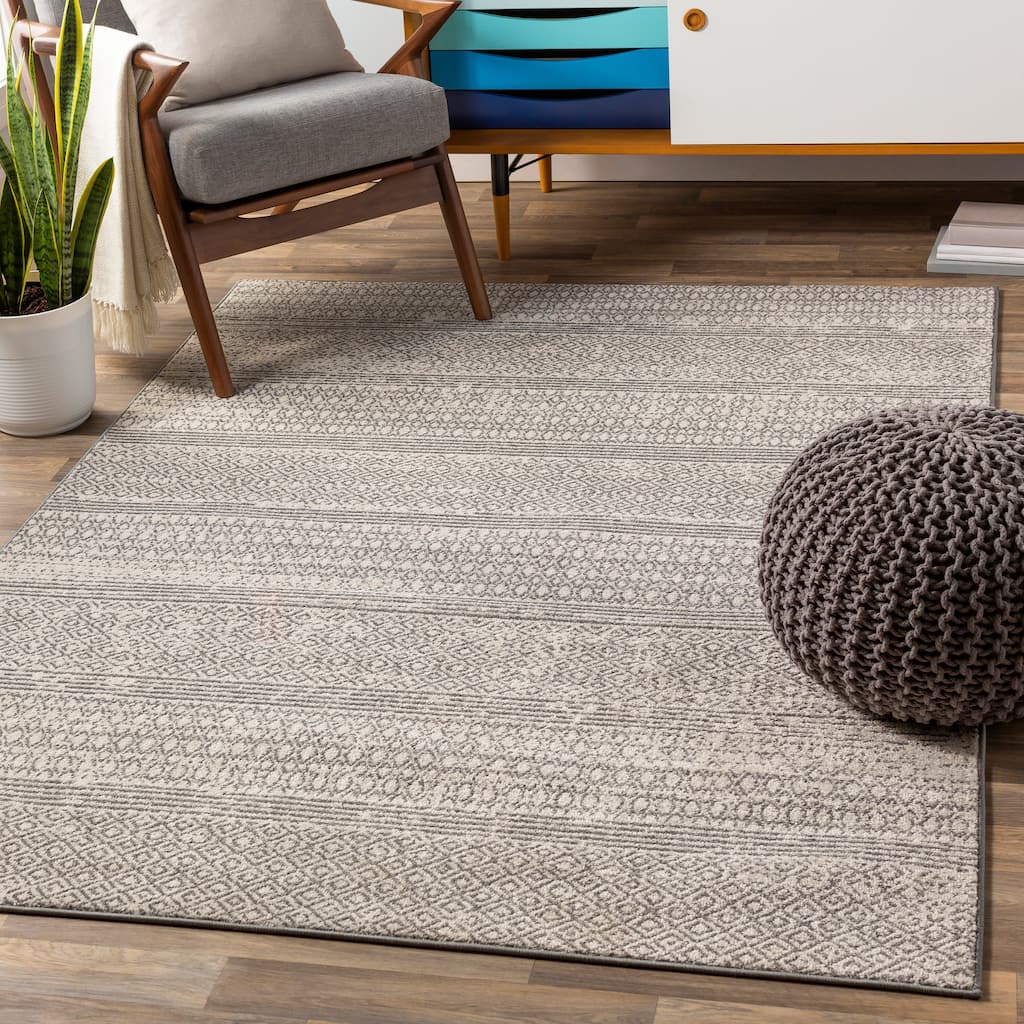 Livabliss Gordie Modern Bohemian Area Rug