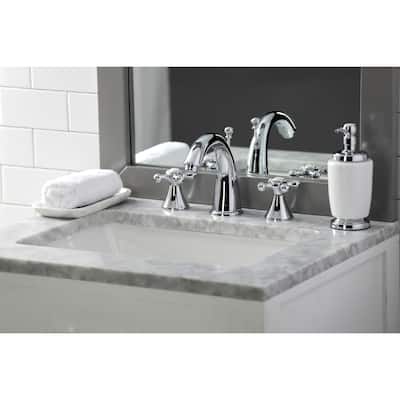 Kingston Brass Naples 8 in. Widespread Bathroom Faucet