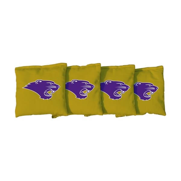 slide 2 of 3, McKendree Bearcats Gold Cornhole Bags All-Weather Resin Filled