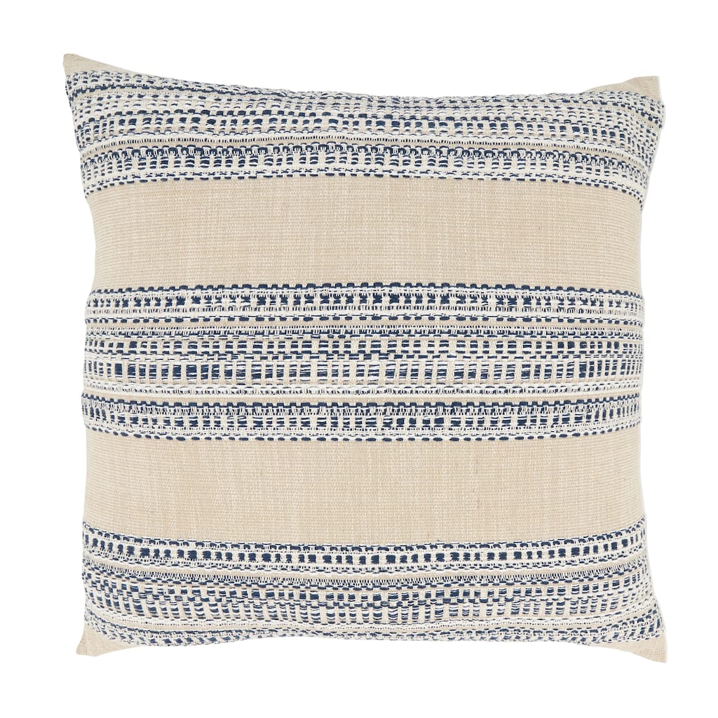 Classic Charm Striped Throw Pillow