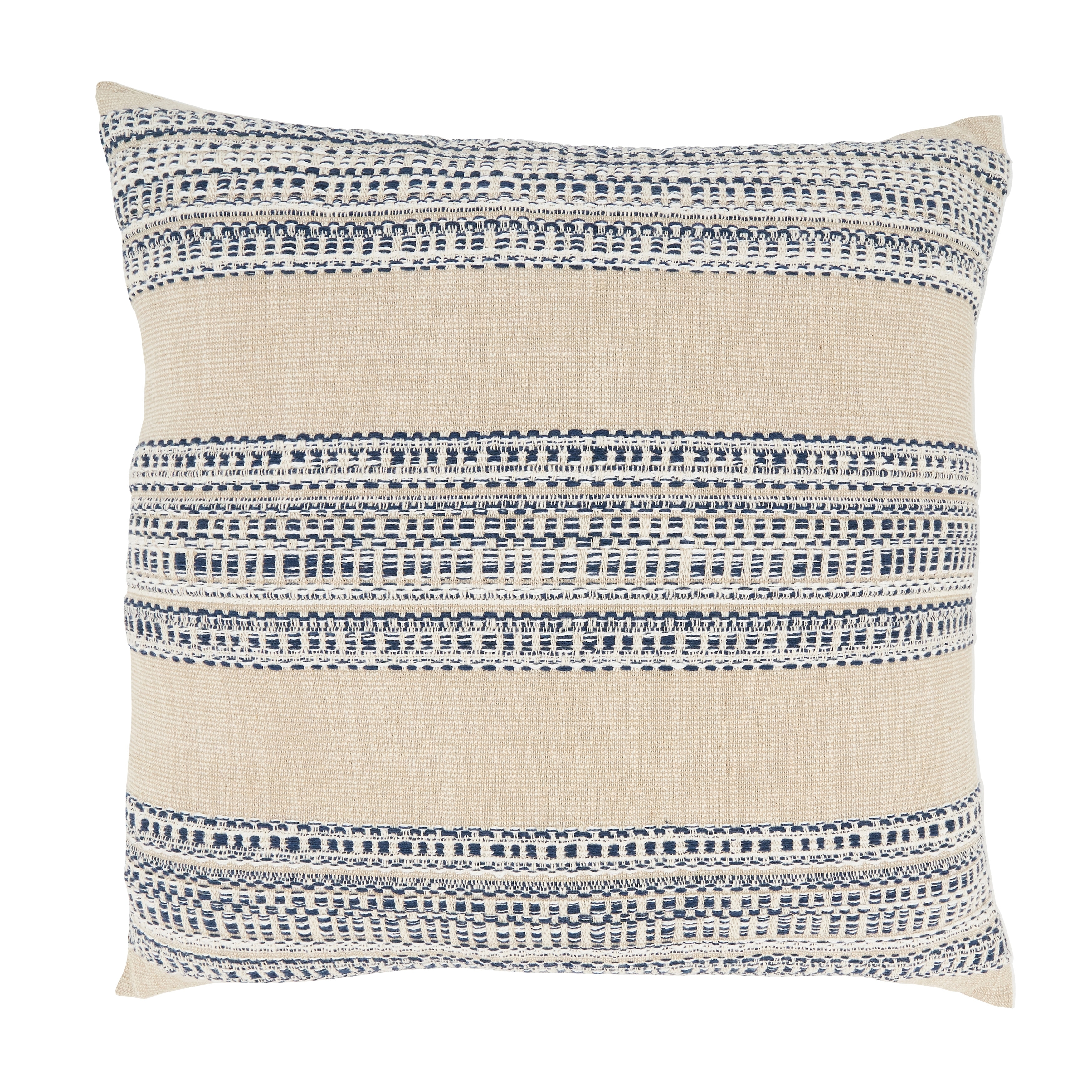 Classic Charm Striped Throw Pillow