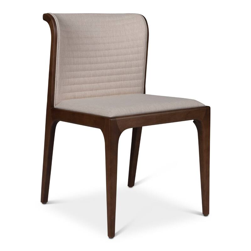 Urbia Eloa Side Chair - Medley Ivory, Nogal