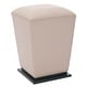 preview thumbnail 2 of 2, SAFAVIEH Mason Beige Fabric Ottoman (Set of 2)