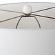 preview thumbnail 6 of 5, Uttermost Vida White Table Lamp - 33" H X 19" W X 19" D