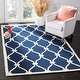 preview thumbnail 2 of 54, SAFAVIEH Handmade Cambridge Sinda Modern Moroccan Wool Rug 10' x 14' - Navy/Ivory - Rectangle