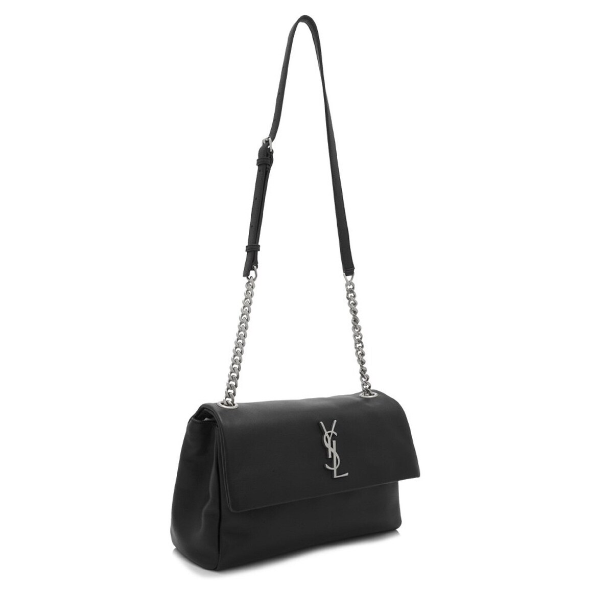 saint laurent classic monogram quilted leather shoulder bag