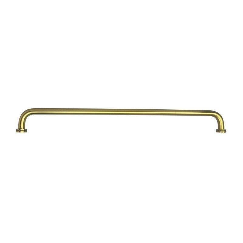 CEL 18" Tubular Singled-Sided Pull Handle/Towel Bar - Stainless Steel - Satin Brass