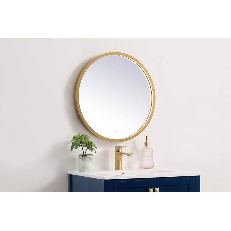 Indigo Home 21 inch LED mirror with adjustable color temperature