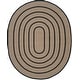 preview thumbnail 59 of 57, SAFAVIEH Handmade Braided Levina Country Rug 8' x 10' Oval - Beige/Black - Oval