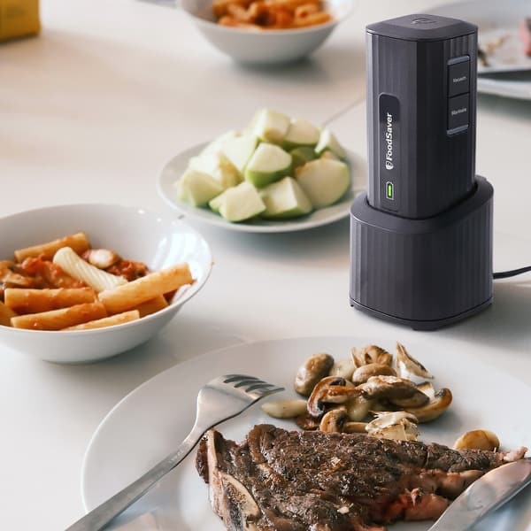 FoodSaver Cordless Mini Vacuum Sealer in Black with Starter Kit - On Sale - Bed Bath & Beyond