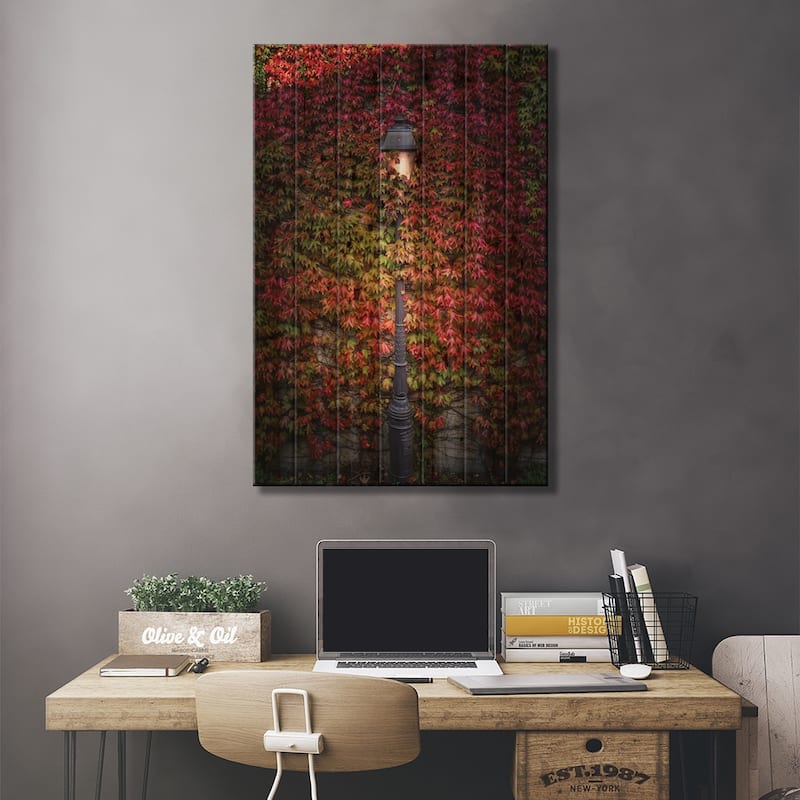 Montmartre, Paris Print On Wood by Jérôme Labouyrie - Multi-Color