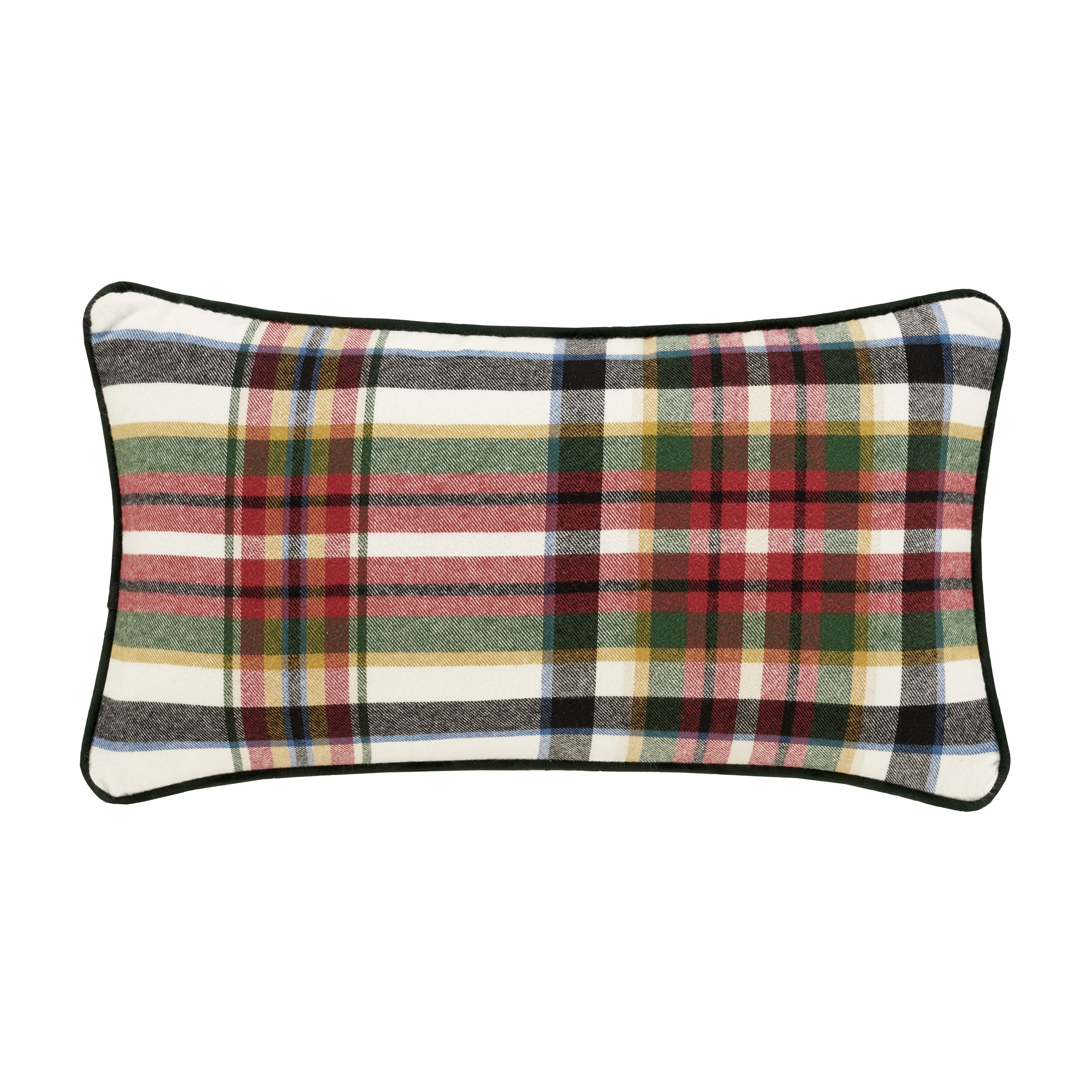 J. Queen New York Christopher Plaid Boudoir Decorative Throw Pillow