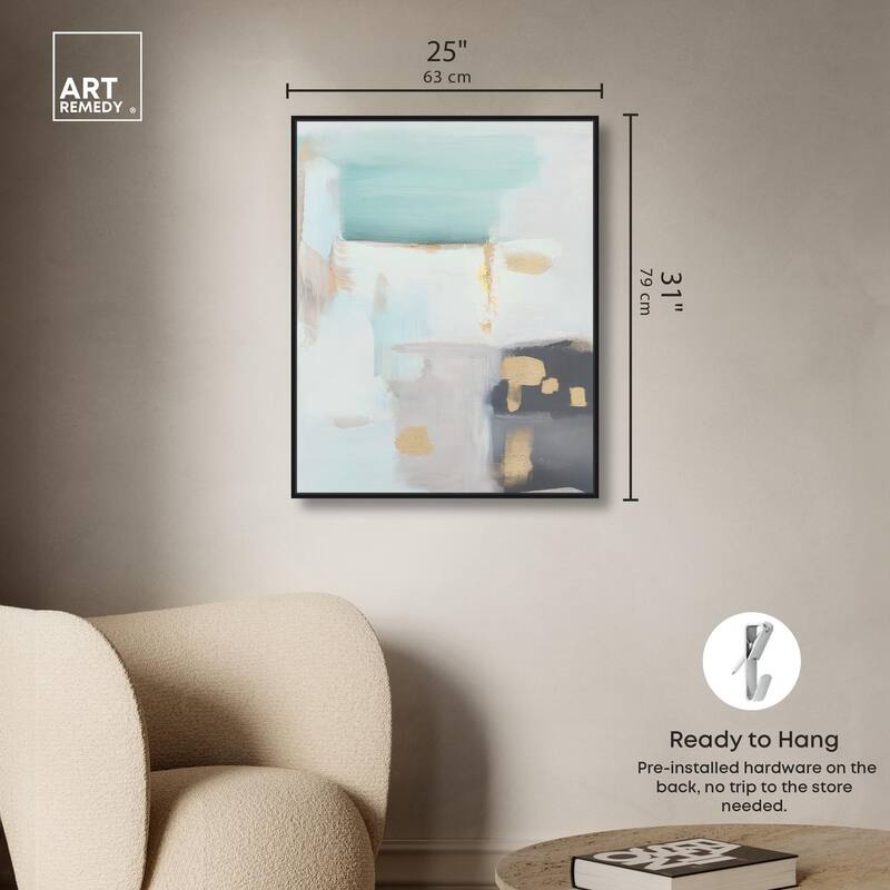 Misty Luxe III Canvas by Art Remedy