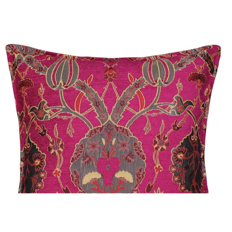 Boho Chic Bianca Tulip Decorative Turkish Pillow