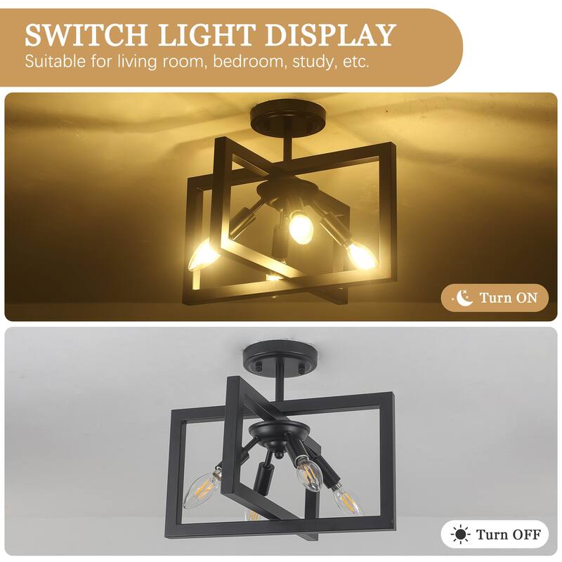 57.09-inch 56-light modern and stylish linear metal chandelier with crystal lampshades