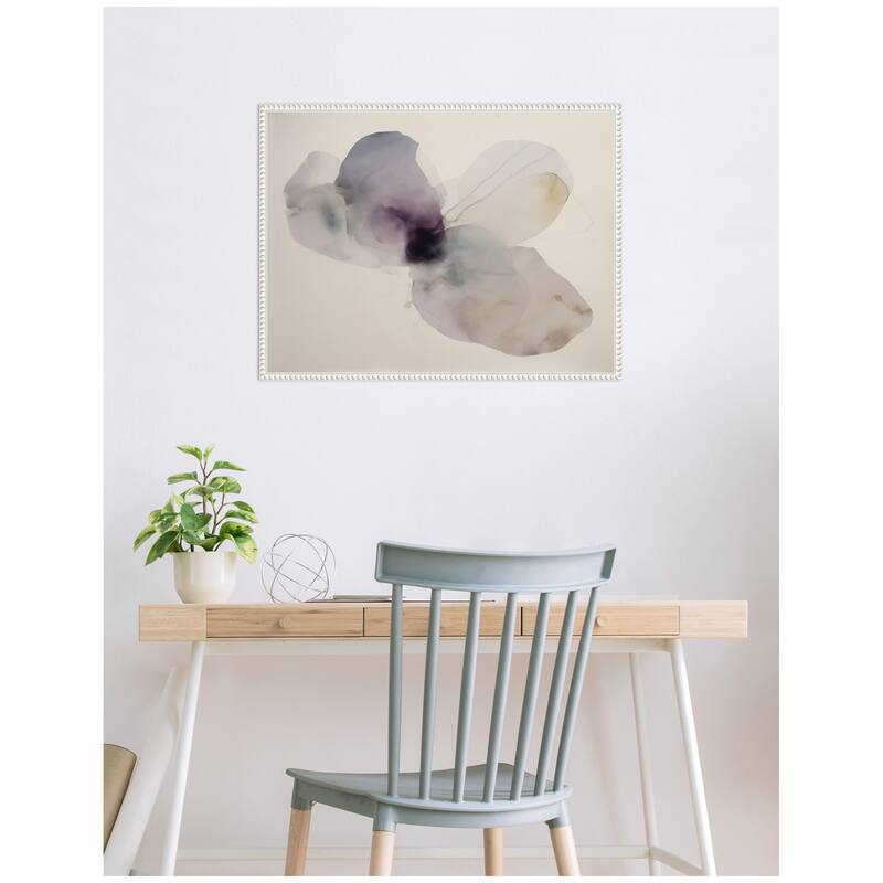 Kate and Laurel Quiet Calm II by Amy Lighthall Framed Canvas Wall Art Print