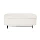 preview thumbnail 23 of 44, HomePop Ellipse Modern Storage Bench with Metal Legs