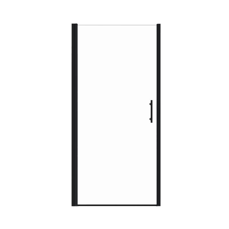 GDFStudio - Norwell Frameless Pivot Bathroom Shower Door with Tempered Glass