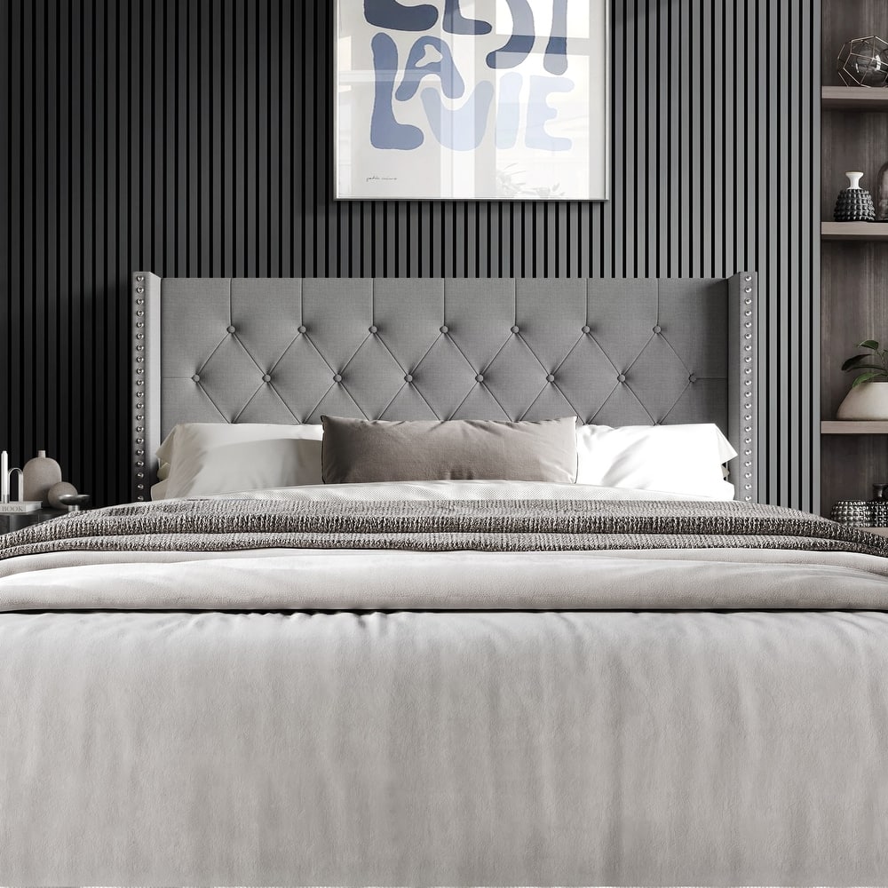 Clayfell Grinnell Tufted Upholstered Headboard