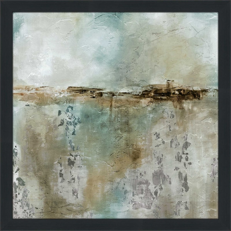 "Misty Dawn In Blue" by Carol Robinson Print on Acrylic