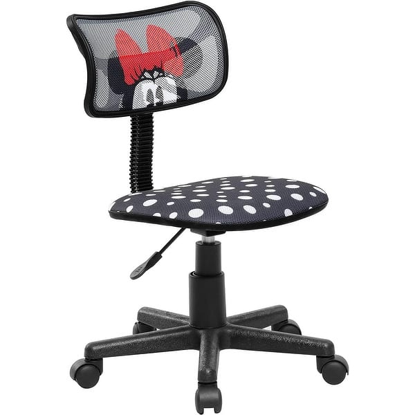 slide 2 of 5, Disney Minnie Mouse Adjustable Rolling Desk Chair