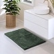 preview thumbnail 87 of 197, Hearth & Harbor Non-Slip Super Plush Chenille Bathroom Rugs Hunter Green - Small